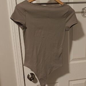 🔥 2/$10 3/$12 Abercrombie & Fitch Charcoal Bodysuit